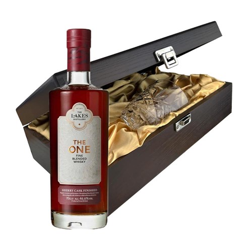 Lakes The One Sherry Cask Whisky In Luxury Box With Royal Scot Glass